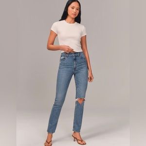 Abercrombie and Fitch The 90’s skinny high rise jeans NWOT size 30 regular
